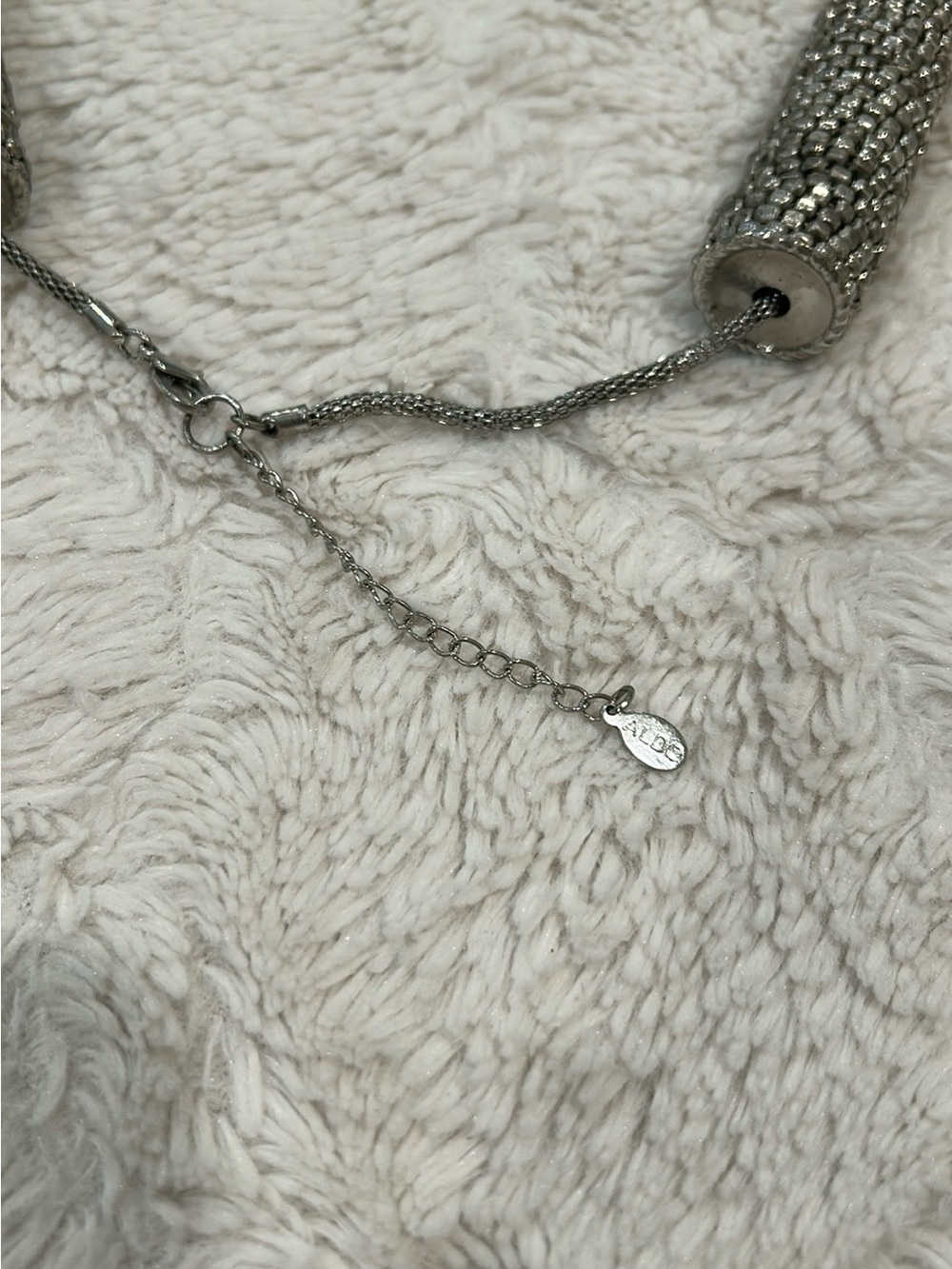ALDO Women’s Silver Statement Necklace - Picture 2 of 8